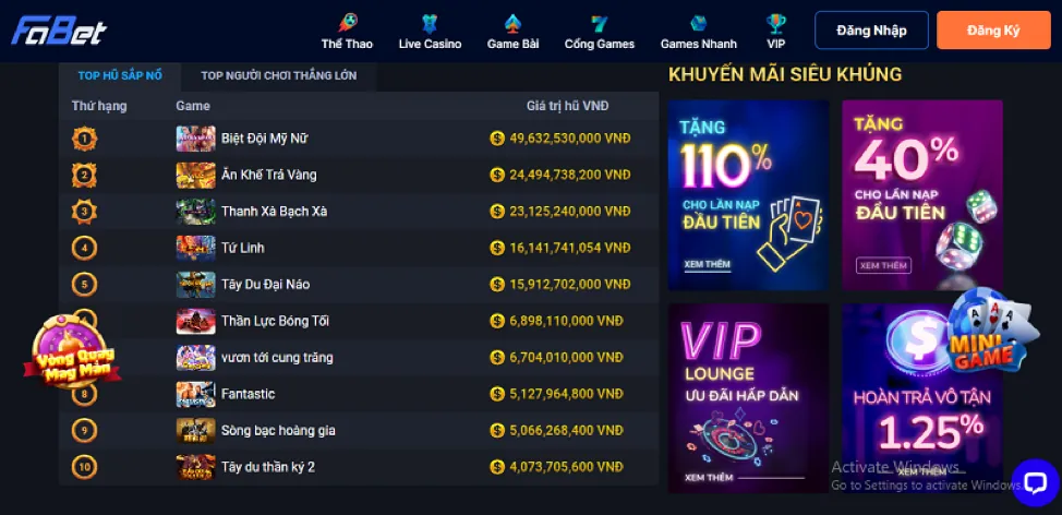 Ra mắt game nổ hũ và bắn cá mới tại sc88a1